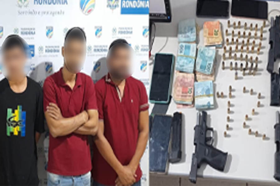 Quadrilha especializada em roubo no Rio Madeira e BR 319 é presa pela Polícia Militar de Rondônia - News Rondônia
