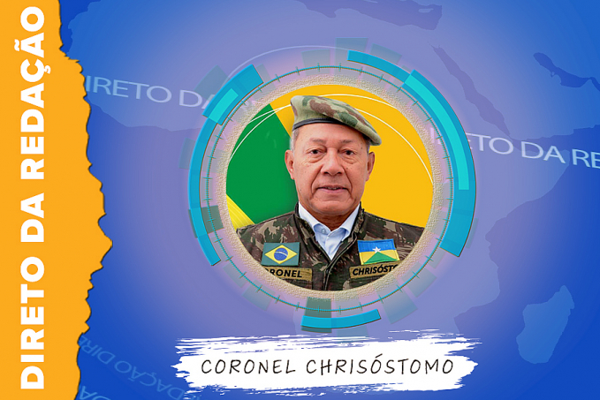 Direto da redação entrevista: Coronel Chrisóstomo - News Rondônia