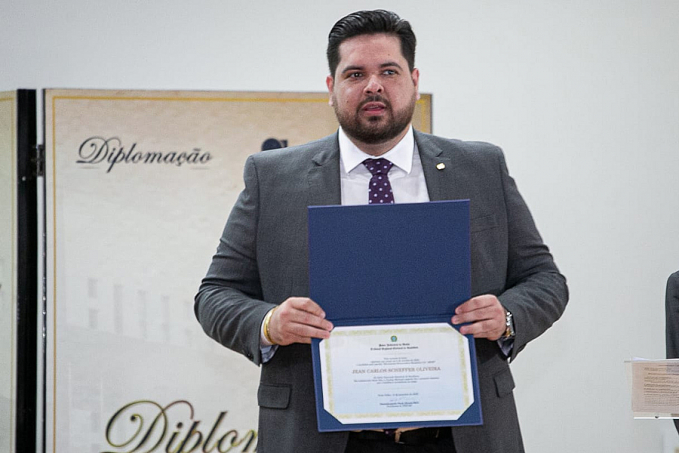 Jean Oliveira é diplomado e vai ao 4º mandato de deputado estadual - News Rondônia