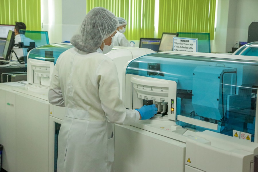 Laboratório Estadual de Patologia e Análises Clínicas possui sistema integrado automatizado de exames - News Rondônia