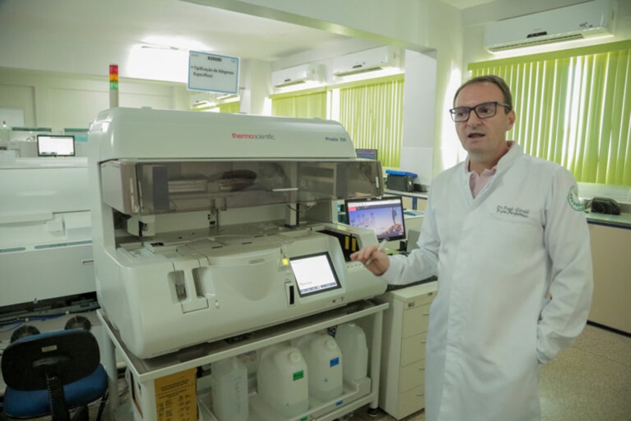 Laboratório Estadual de Patologia e Análises Clínicas possui sistema integrado automatizado de exames - News Rondônia