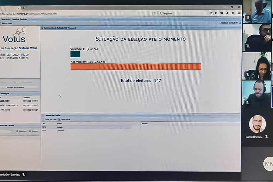 Membros do MPRO participam de reunião para apresentação do "Sistema Votus" - News Rondônia