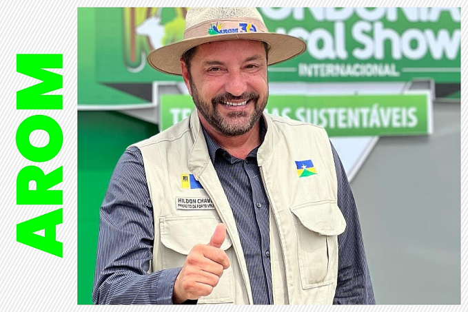 Prefeito Hildon Chaves assume a presidência da Associação Rondoniense dos Municípios (Arom) - News Rondônia