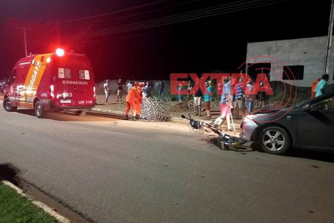 Idoso morre em colisão entre carro e bicicleta elétrica em Cerejeiras - News Rondônia