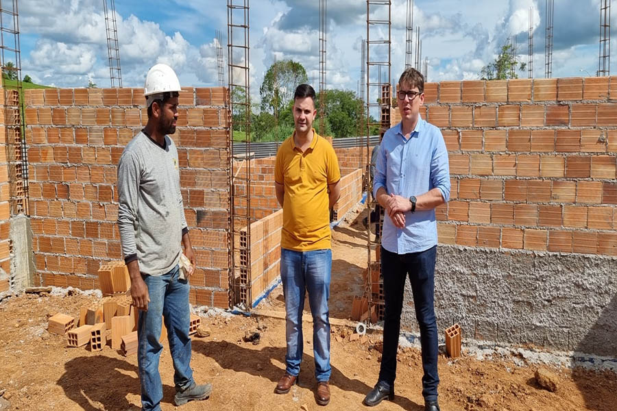 Prefeitura de Jaru realiza construção de Centro de Saúde no bairro Morumbi - News Rondônia