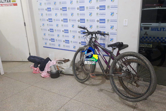 CONFESSOU - Suspeito é preso após furtar residência em Ji-Paraná - News Rondônia
