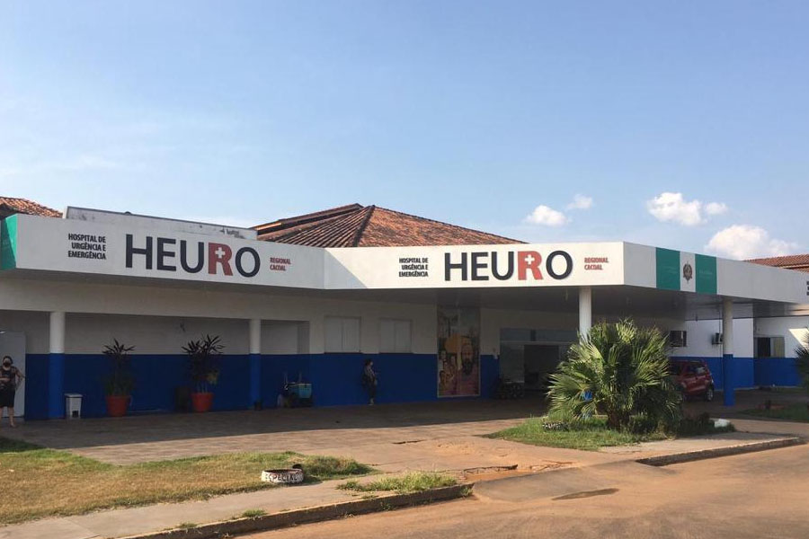 Hospital de Emergência e Urgência de Cacoal recebe pintura externa numa ação coletiva envolvendo dezenas de voluntários - News Rondônia