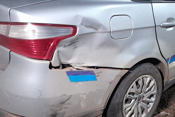 URGENTE: Taxi invade preferencial e causa acidente com motoboy em Porto Velho - News Rondônia