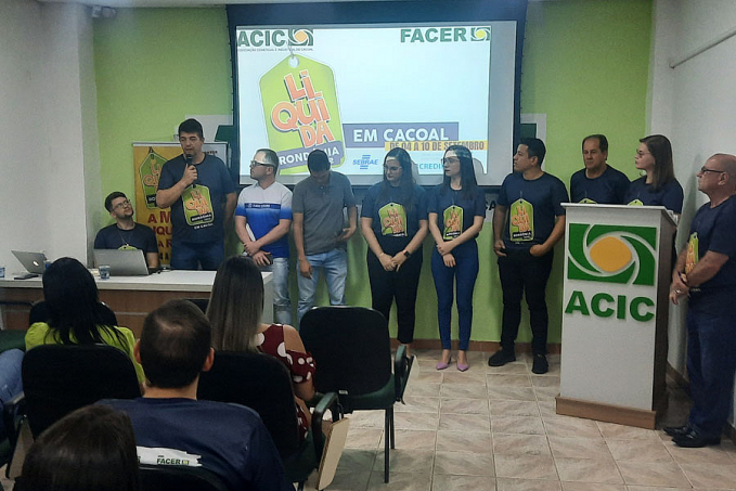 FACER prestigia lançamento do Liquida Rondônia em Cacoal; Federação é parceira das Associações Empresariais na realização do evento - News Rondônia