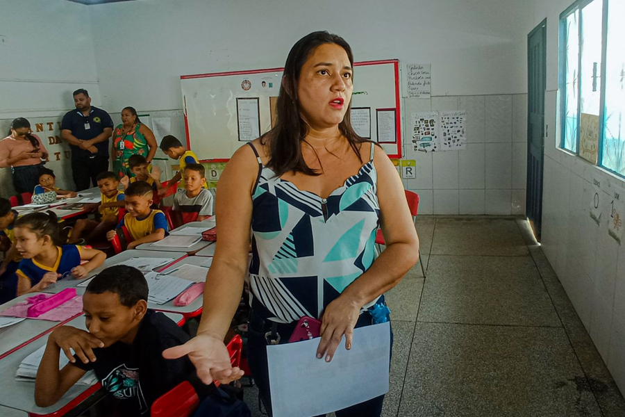 Alunos da Escola Manoel Aparício Almeida recebem avaliação vacinal e nutricional - News Rondônia