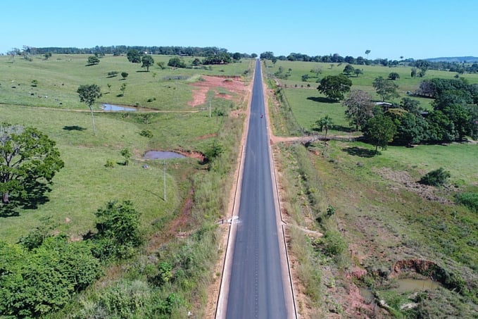 Primeiro lote de pavimentação asfáltica é concluído na Rodovia TransRondônia, no Cone Sul do Estado - News Rondônia
