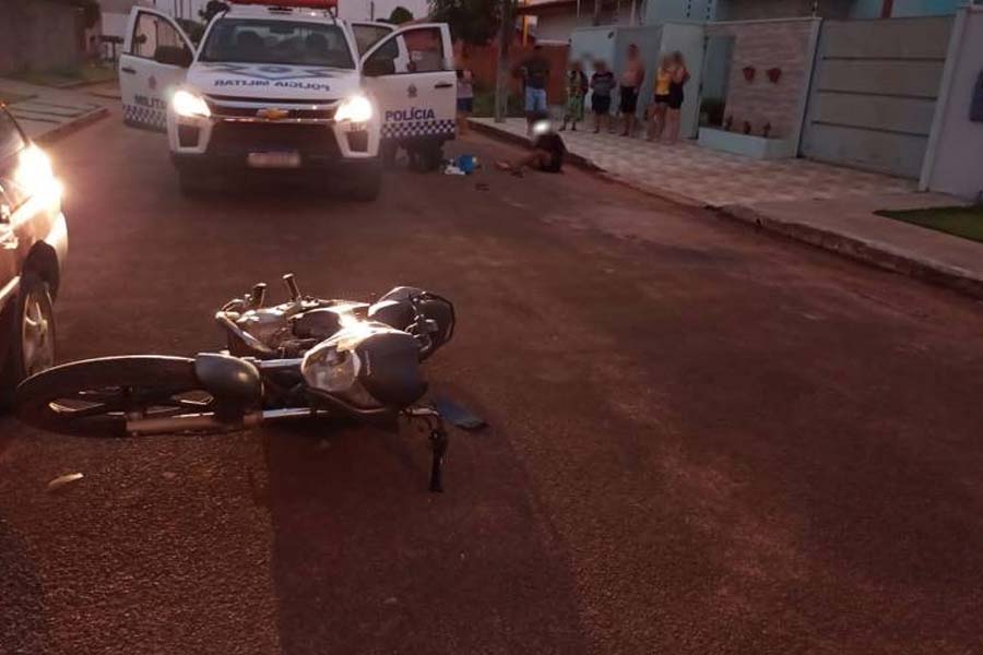 Adolescente com namorada na garupa da moto é preso após barbarizar as ruas de Vilhena - News Rondônia
