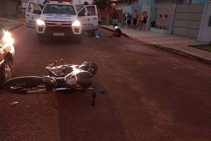 Adolescente com namorada na garupa da moto é preso após barbarizar as ruas de Vilhena - News Rondônia