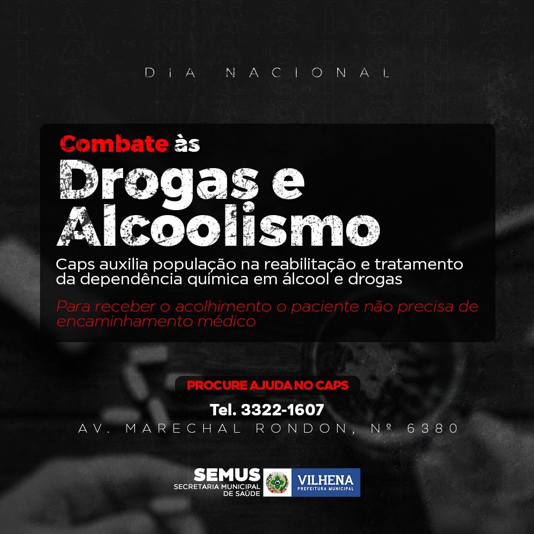 Caps auxilia população na reabilitação e tratamento da dependência química - News Rondônia