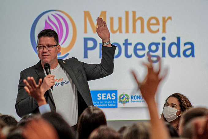 Ampliação das ações do Programa Mulher Protegida é confirmada pelo coronel Marcos Rocha - News Rondônia