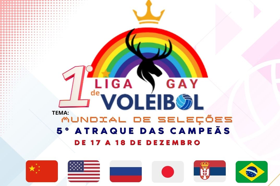 Vem ai a primeira liga gay de voleibol de Porto Velho com o tema: Mundial de seleções - News Rondônia