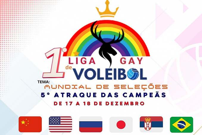 Vem ai a primeira liga gay de voleibol de Porto Velho com o tema: Mundial de seleções - News Rondônia