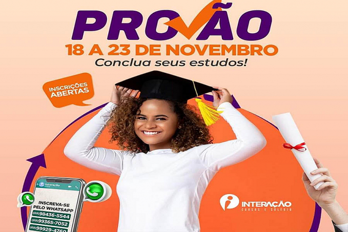 Inscrições para o novo ciclo do Provão Interação já estão abertas - News Rondônia