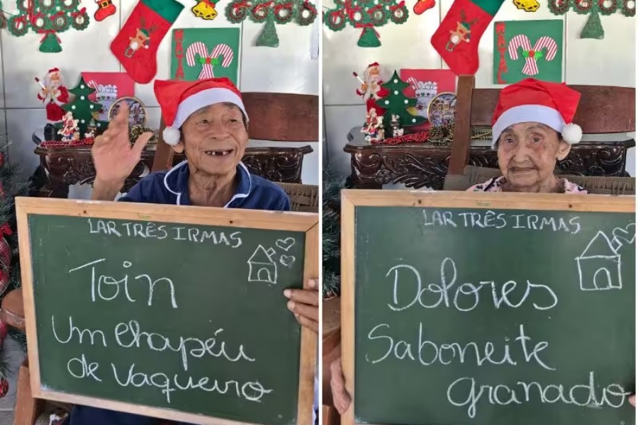Idosos emocionam com pedidos simples de Natal. Veja quais e como ajudar - News Rondônia