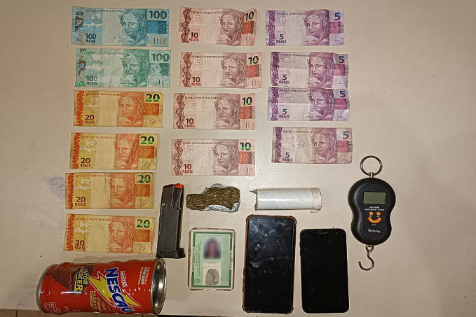 Acusado de comercializar droga no distrito do Araras é preso pela Polícia Militar - News Rondônia