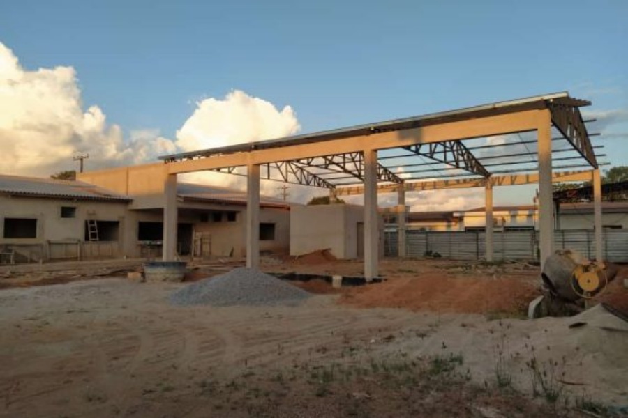 Obras de construção do novo prédio do Corpo de Bombeiros Militar avançam em Guajará-Mirim - News Rondônia