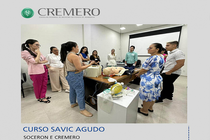 Cremero e Soceron promove curso avançado em Insuficiência Cardíaca - News Rondônia