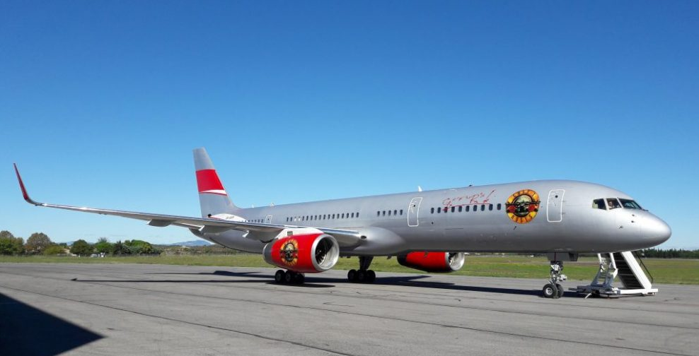 Guns N' Roses: banda chega a Manaus no dia 01 de setembro; a bordo de um Boing 747, músicos prometem lotar o Arena da Amazônia - News Rondônia