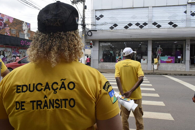 'A vida se encontra no trânsito' é tema de ação educativa do Detran Rondônia - News Rondônia