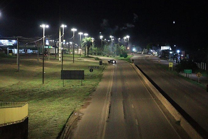 Prefeitura de Candeias inaugura iluminação de LED na entrada da cidade - News Rondônia