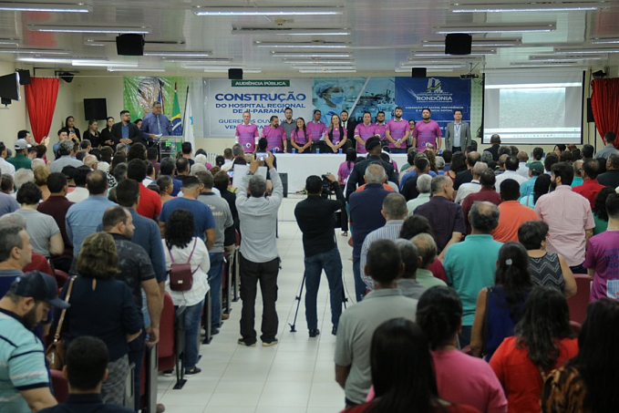 Instalação do Hospital Regional de Ji-Paraná é discutida em audiência pública da Assembleia - News Rondônia
