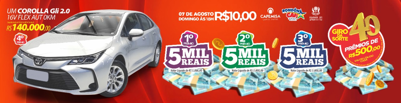 Saiu para Vilhena o Jeep Renegade avaliado em 100 mil reais sorteado no Rondôncap de domingo, dia 31 - News Rondônia