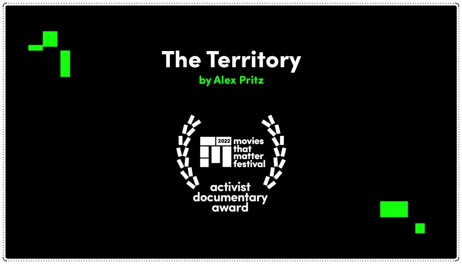Mais uma estatueta: The Territory vence o Festival Internacional 'Filmes que Importam' na Holanda - News Rondônia
