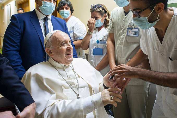 Papa deverá ter alta neste sábado - News Rondônia