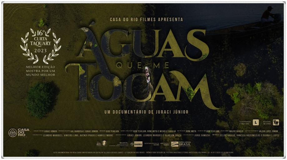 Filme rondoniense Águas que me tocam é premiado em festival de cinema em Pernambuco - News Rondônia