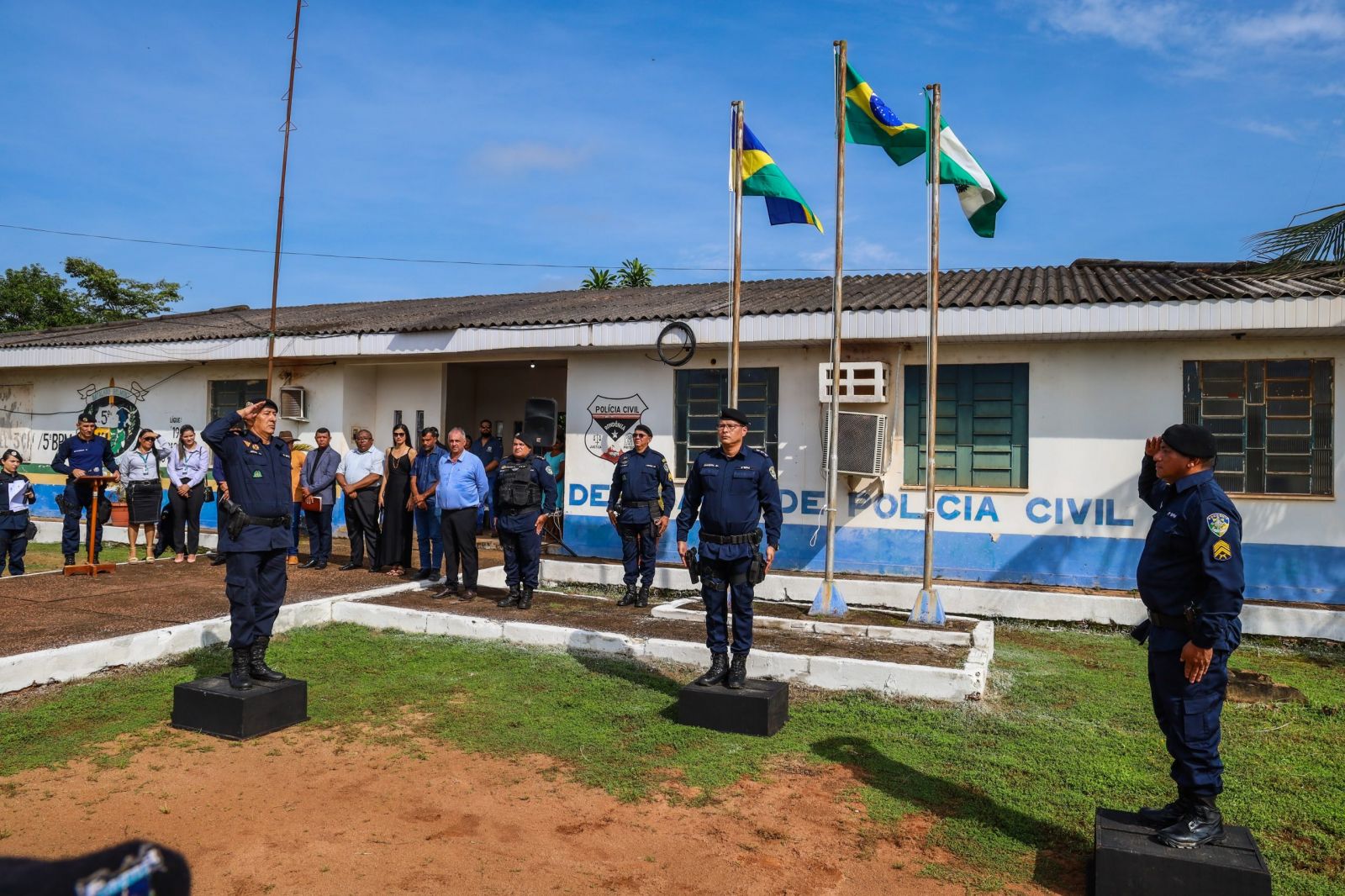ITAPUÃ DO OESTE: 3° Grupamento de Policiamento Ostensivo tem novo Comandante - News Rondônia