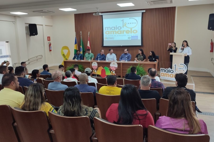 Detran realiza mobilização do Maio Amarelo em Guajará-Mirim - News Rondônia