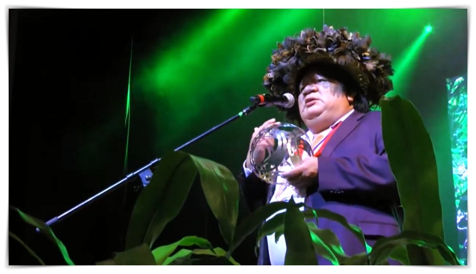 Com o Projeto Pamine, 'Renascer da Floresta' Almir Suruí vence o Prêmio Nobel Verde - News Rondônia