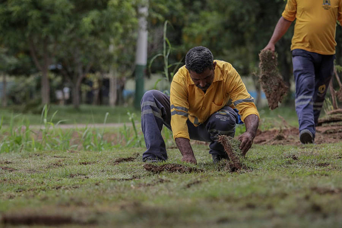 Parque Jardim das Mangueiras passa por mais uma etapa de revitalização - News Rondônia