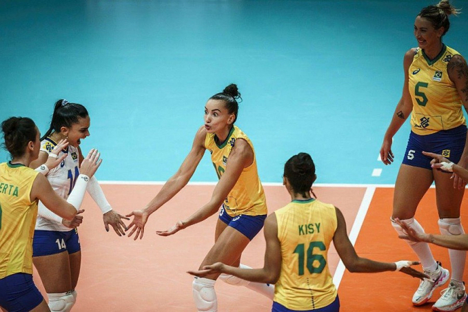 Em clima de revanche, Brasil vence Itália no Mundial de Vôlei Feminino - News Rondônia