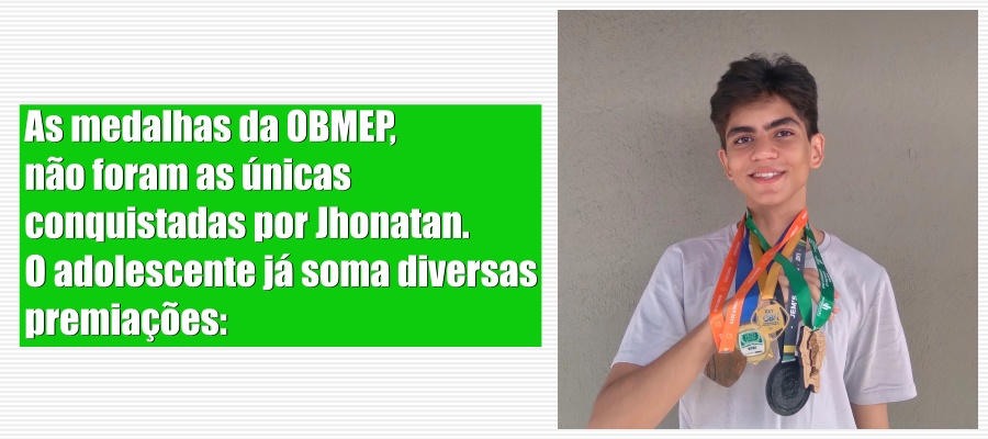 Estudante Rondoniense conquista terceira medalha em Olimpíada Brasileira de Matemática das Escolas Públicas - News Rondônia