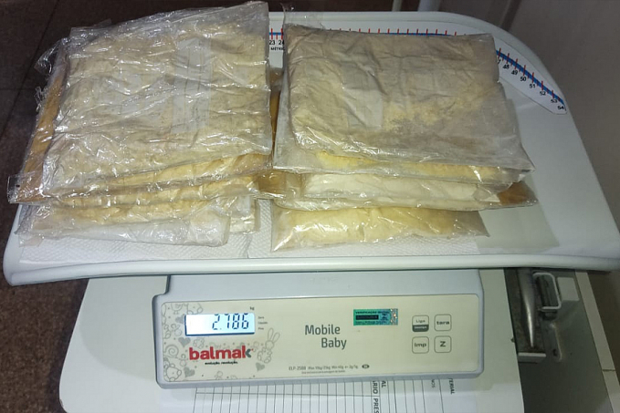 PM por meio do BPFron apreende cerca de três quilos de cocaína neste sábado em Nova Mamoré - News Rondônia