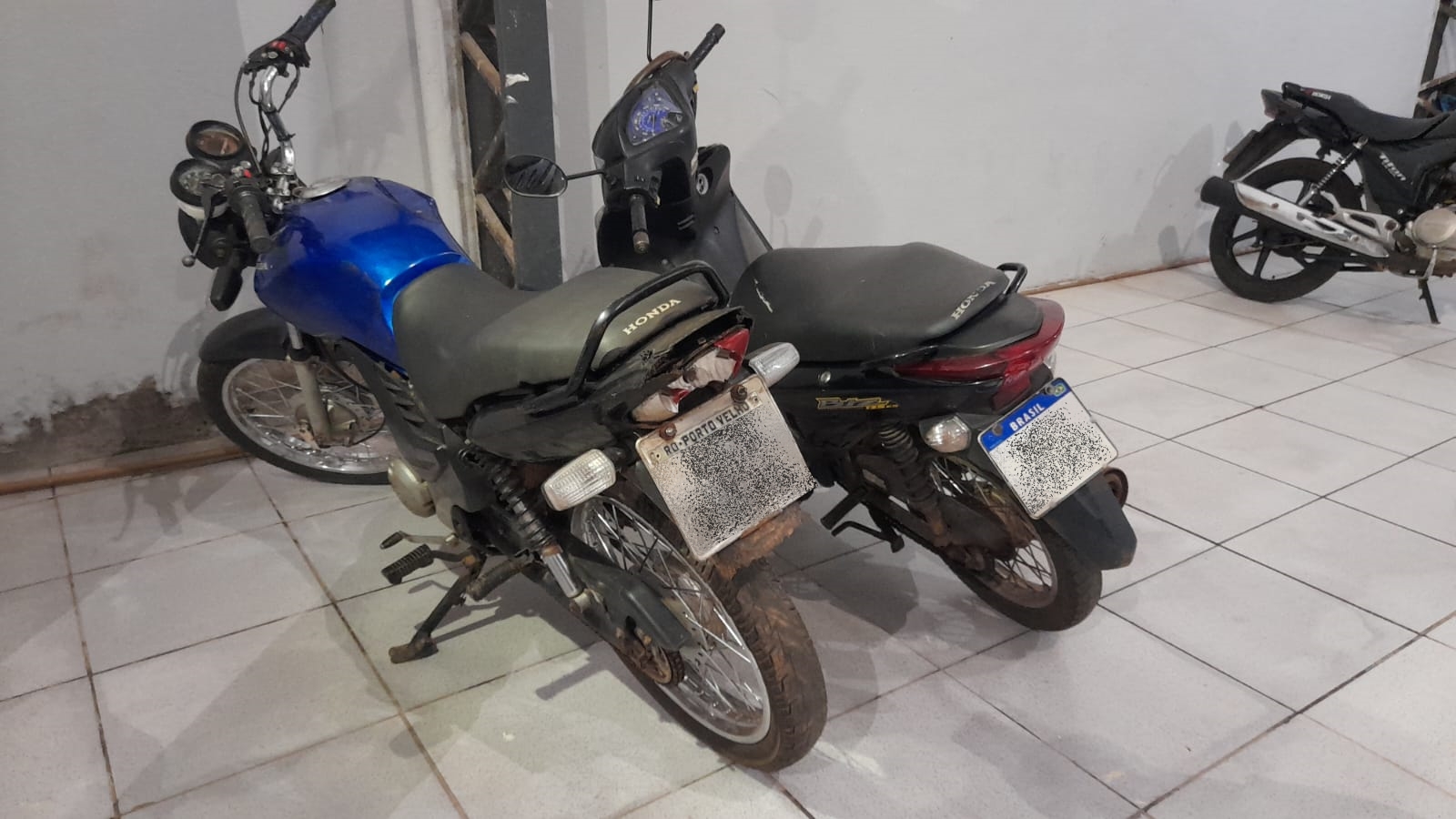 Operação policial recupera motocicletas furtadas na Zona Leste de Porto Velho - News Rondônia