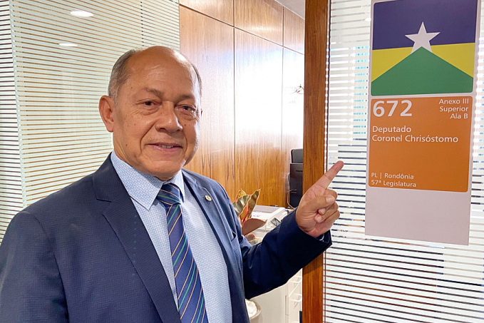 Coronel Chrisóstomo toma posse na Câmara dos Deputados nesta quarta-feira (1) - News Rondônia