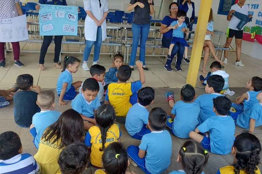 Programa Saúde na Escola realiza ação com alunos da rede municipal - News Rondônia