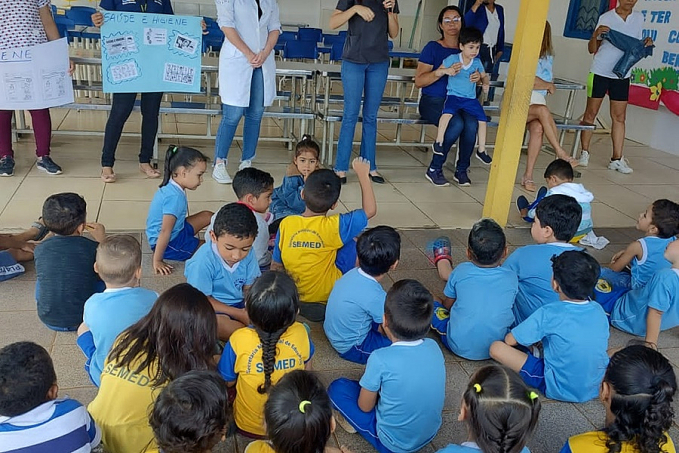 Programa Saúde na Escola realiza ação com alunos da rede municipal - News Rondônia