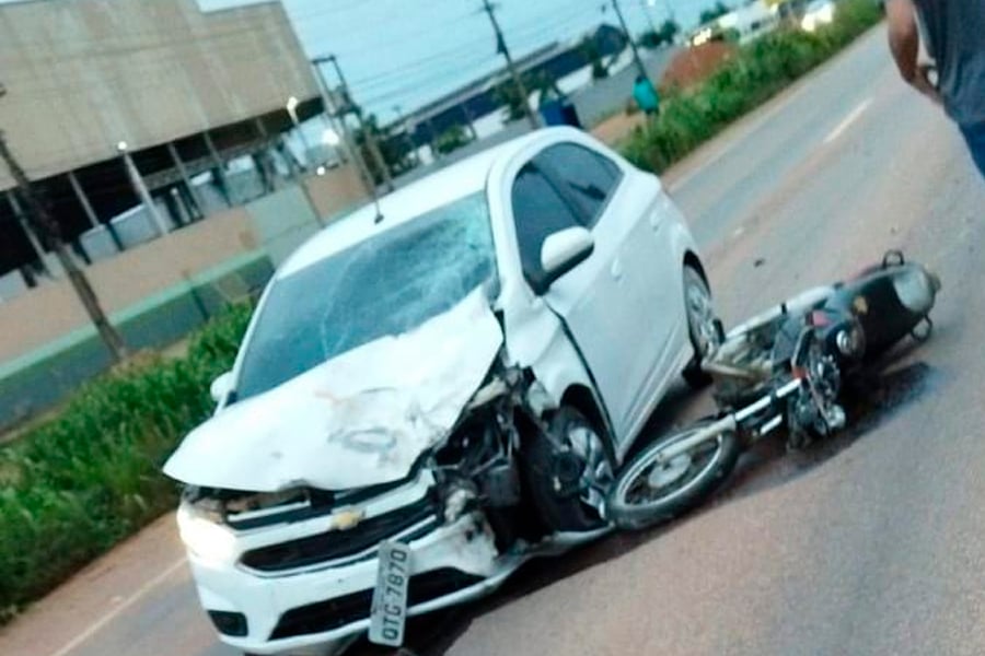NA BR-364: Motociclista tem perna amputada em grave acidente na capital - News Rondônia