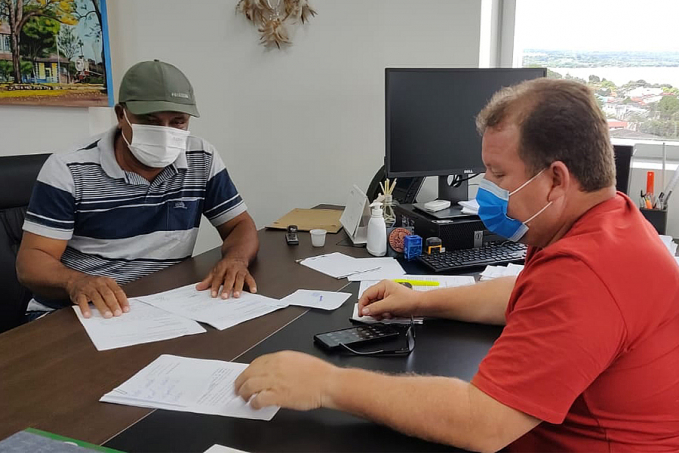 Deputado Estadual Dr. Neidson recebe demandas do vereador de Ouro Preto, Glaucimar - News Rondônia