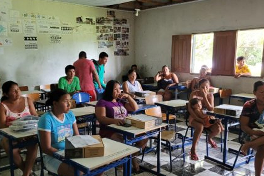 Projeto de Ensino Médio com Mediação Tecnológica atende aldeia Ricardo Franco, em Guajará-Mirim - News Rondônia