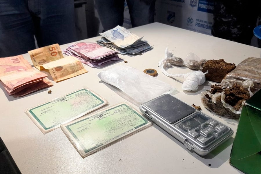AMOR BANDIDO EM APUROS: Casal detido ao estilo comédia romântica por tráfico de drogas na capital - News Rondônia