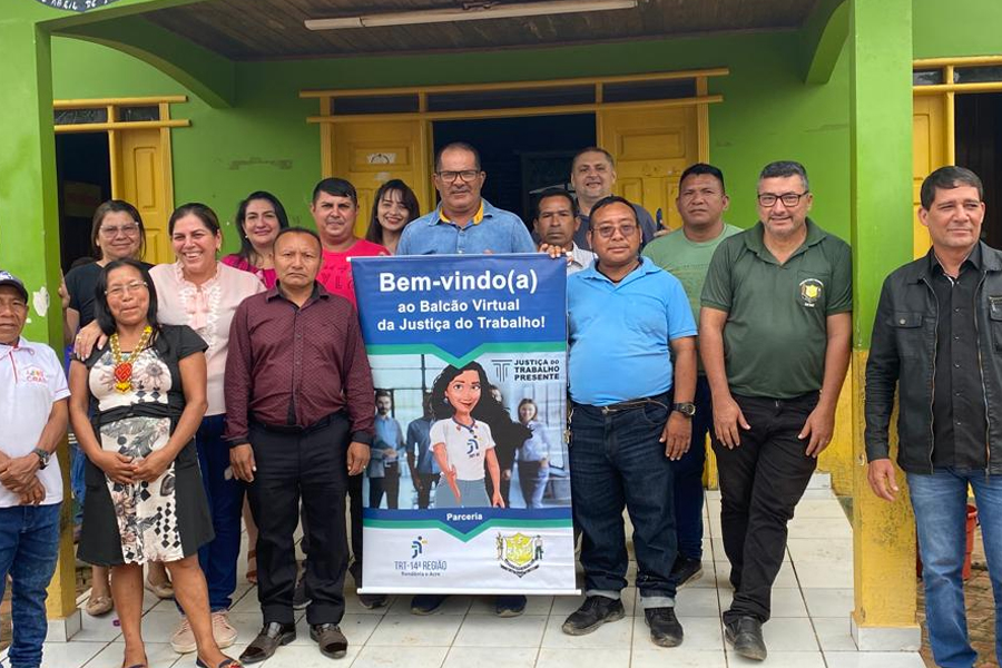 Povos indígenas serão beneficiados com inauguração de Ponto de Inclusão Digital da Justiça do Trabalho em Santa Rosa do Purus (AC) - News Rondônia